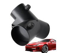 Adaptateur de soupape de distribution de chaleur 75 mm en forme de Y pour | Tuyau de poussière de chauffage de stationnement pour camions, pickups, camping-cars, trajets quotidiens