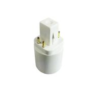 Adaptateur de support d'ampoule LED G24q 4 broches 15 mm vers culot à vis E27 E26