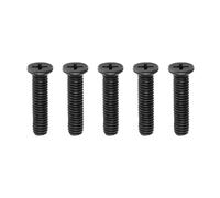 Adaptateur de tige de mandrin de perceuse, vis à filetage gauche adapté aux vis de fixation UNF M5/M6 22/25mm, accessoires d'outils métalliques professionnels 8 pièces(M6x25mm-8pcs)