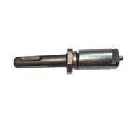 Adaptateur de tige de marteau électrique de 16 mm avec poignée carrée à quatre trous - Connecteur en acier pour perçage et débouchage - Outil de construction robuste (D)