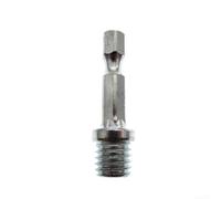 Adaptateur de tige de polissage M10, extension de perceuse à tige hexagonale, tige de connexion pour outil rotatif, tête de conversion de perceuse électrique, support de disque automatique, arbre de