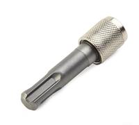 Adaptateur de tige hexagonale en métal pour SDS Plus vers 6,35 mm, outil convertisseur de douille, pour perceuse électrique et marteau électrique, porte-embout de tournevis pour projets de bricolage