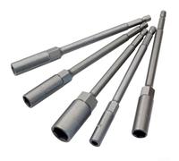 Adaptateur de tournevis à douille hexagonale de 150 mm avec manchon d'extension pour perceuse et perceuse pistolet pour réparation automobile et machines (9 mm)
