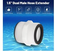 Adaptateur de Tuyau 1,5 Pouce Compatible INTEX Coleman Bestway, Raccord 2 Voies pour Pompe et Filtre Piscine