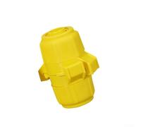 Adaptateur de tuyau à griffes avec boucle rotative pour tuyaux permettant une connexion et une déconnexion rapides sans outils pour le jardin et le lavage de voiture (6 points)