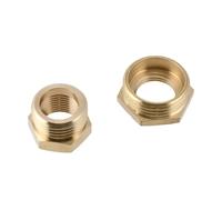Adaptateur de tuyau d'arrosage en laiton, 3/4 "GHT mâle X 1/2" NPT femelle, raccord de connecteur de tuyau for conduite d'eau ou robinet, 1 pièce