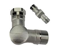Adaptateur de tuyau d'arrosage pivotant à 180 et 360 degrés, raccord réglable pour irrigation des , nettoyage de véhicules, entretien de piscine, nettoyage du jardin