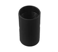 Adaptateur de tuyau d'aspirateur pour tuyaux de 32 mm, 38 mm, 40 mm, 50 mm, raccord pour rallonger et réparer les tuyaux d'aspiration, branchement facile sans outil, noir (C 1 pièce)