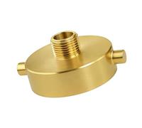Adaptateur de tuyau de bouche d ' incendie en laiton résistant à la, connecteur de raccord d ' incendie pour tuyau d ' arrosage et applications industrielles, raccord de tuyau de lavage de voiture