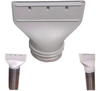 Adaptateur de tuyau de climatisation mobile - compatible Installation rapide et solide pour les solutions d'échappement (13/15 cm)