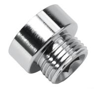 Adaptateur de tuyau de douche de 1,9 cm à 2,7 cm, connecteur réducteur femelle vers mâle, raccord de douche en laiton pour tête fixe et mitigeur de tuyau flexible (1 pièce)