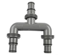 Adaptateur de tuyau de piscine 38 mm et 32 mm pour filtres Intex - Connecteur en T pour tuyaux de piscine - Joint sécurisé résistant aux fuites pour installation d'extension de tuyau d'arrosage (C)