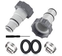 Adaptateur de Tuyau de Piscine A, adaptateurs de Tuyau de 32/38 mm compatibles avec la Piscine Intex
