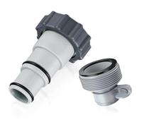 Adaptateur de Tuyau de Piscine A et B, Adaptateur Tuyau Piscine avec Filetage Intérieur à Visser, Adaptateur pour Piscines, Adaptateurs de Tuyau de Rechange pour Tuyau de Piscine Ø 32 et 38 mm