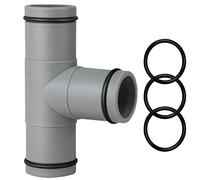Adaptateur de tuyau de piscine, Connecteur de tuyau de piscine en T pour tuyau de 32 mm, Adaptateur de tuyau de piscine pour piscines hors sol Intex Bestway Accessoires De Piscine
