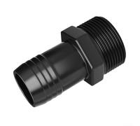 Adaptateur de tuyau de piscine Hayward SPX1091Z2 - Raccord anti-fuite en plastique ABS noir - Pièce de rechange pour tuyaux de piscine hors sol