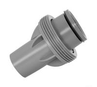 Adaptateur de tuyau de piscine hors sol 38 mm pour pompes filtrantes à cartouche de sable, compatible avec Coleman et Intex, design ABS robuste pour une installation facile (simple)