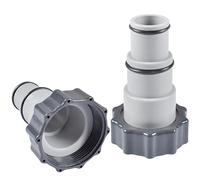 Adaptateur de Tuyau de Piscine Intex A - 2 Pièces, Filetage Intérieur 32/38 mm, Rechange pour Piscine