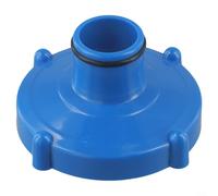Adaptateur de tuyau de piscine Intex avec raccord à vis pour aspirateur et système de filtration (bleu)