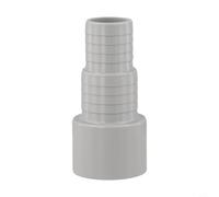 Adaptateur de tuyau de pompe de piscine avec prise de 50 mm pour tuyaux intérieurs de 32 mm ou 38 mm, compatible avec systèmes de pompe de 800 W, connecteur en plastique ABS pour piscine et spa