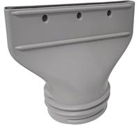 Adaptateur de tuyau d'échappement - Adaptateur plat de tuyau de climatisation pour 130/150 mm de diamètre, raccord universel de fenêtre pour climatiseurs mobiles et climatiseurs de voiture