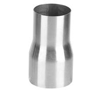 Adaptateur de tuyau d'échappement, Akozon Connecteur de tuyau d'échappement Réducteur d'adaptateur de tube Avec acier inoxydable pour universel(63-76MM)