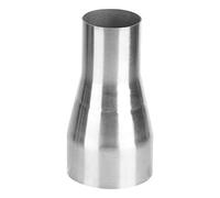 Adaptateur de tuyau d'échappement, Akozon Connecteur de tuyau d'échappement Réducteur d'adaptateur de tube Avec acier inoxydable pour universel(51-76MM)