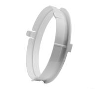 Adaptateur de tuyau d'échappement pour climatiseur - Connecteur de tuyau de 15 cm - Connecteur de tuyau ABS mobile - Raccord de tuyau circlip (type 1)