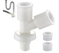 Adaptateur De Tuyau D'Pour Lave-Linge Raccord Étanche Anti-Odeur | Dispositif De Raccordement D'Pour Lave-Linge Femmes Adultes Buanderie Salle De Bain Toilettes