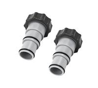 Adaptateur de tuyau - Intex - Lot de 2 - Pour pompe - Compatible 1,5 et 1,25 pouces