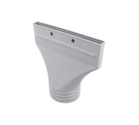 Adaptateur de tuyau plat pour climatiseur portable et échappement de sèche-linge, 22 x 25 x 2 cm en plastique pour kit de joint avec languettes de verrouillage pour maison, tente, solution de