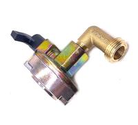 Adaptateur de type clip pour bouteilles de gaz propane et butane Gomet DN Autogas, 27 mm, pour patio