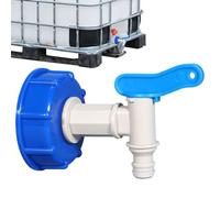 Adaptateur de valve morte, adaptateur de tuyau de réservoir, robinetterie de réservoir en plein air, raccord de tuyau d'arrosage, accessoire fileté fin anti-fuite, prise d'eau extérieure pour sac de