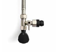 Adaptateur De Vanne D'arrêt Neues Wasser Group - Outil De Raccordement D'eau Pour Tuyau En Forme De T, 3/8" Mâle X 8 Mm X 3/8" Ut, Filetage Externe Pour Robinet De Filtre À Eau