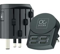 Adaptateur de voyage Alpha +CS Europe 4xUSB A