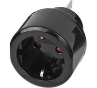 Adaptateur de voyage avec contact de sécurité