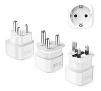 Adaptateur de Voyage combiné de Type D,G et M,Adaptateur de Prise électrique pour Le Sri Lanka,l'Afrique du Sud,Le Botswana,la