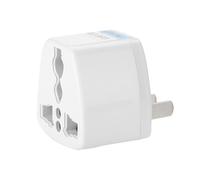 Adaptateur de voyage double fonction pour prises américaines, compatible avec les prises britanniques, européennes et australiennes. Adaptateur