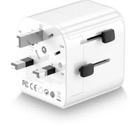 Adaptateur de voyage ESSENTIELB Europe vers Monde 20W