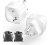 Adaptateur de voyage international - Adaptateur universel - Adaptateur de prise - Adaptateur pour l'étranger - Adaptateur de voyage