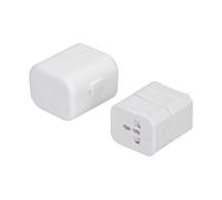 Adaptateur de voyage multi-pays, format portable et compact avec prises standard nationales intégrées pour une conversion facile, adaptateur de