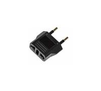 Adaptateur de voyage pour l'Europe, certifié CE, FCC et RoHS, compatible avec les appareils à double tension (110 - 250 V)