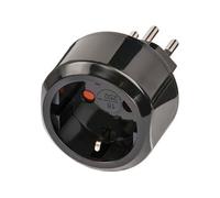 Adaptateur de Voyage Prise Europe vers Suisse IP20 16A Noir