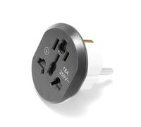 Adaptateur de Voyage Prise Universel Type-E/F Prise France vers USA, Royaume-Uni, la Chine, l'Italie, la Suisse -Juanio-