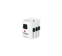 Adaptateur de voyage - SKROSS - PRO Light - 6300 mA - Sans prise de terre - Noir/Blanc