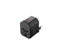 Mobility Lab - ML314044 - Adaptateur de Voyager avec 2 USB 1 Port USB-C - Recharge Rapide 20W - Compatible Plus de 200 Pays - 4 appareils en simultané
