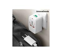 Adaptateur de voyage universel - Accessoire prise éléctrique secteur