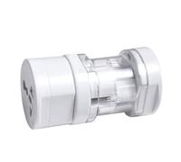 Adaptateur de voyage universel, adaptateur portable avec protection contre les surtensions, convertisseurs avec protection contre les surtensions, prise de conversion légère à plusieurs ports pour