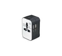 Adaptateur de voyage universel, chargeur mural tout-en-un mondial avec port USB Type-C, prise de conversion multifonctionnelle pour plus de 150