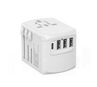Adaptateur de voyage universel Xoopar Tripper Blanc